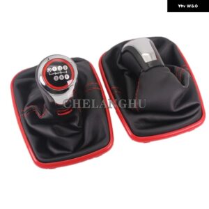 VW ゴルフ 4 GTI GTD ジェッタ 4 ボーラ 1998 - 05 5 / 6スピード 12MM ギア シフト ノブ レザー ブーツ 付き - 6 Speed3