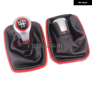 VW ゴルフ 4 GTI GTD ジェッタ 4 ボーラ 1998 - 05 5 / 6スピード 12MM ギア シフト ノブ レザー ブーツ 付き - 5 Speed4