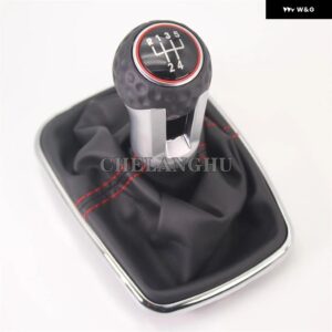 VW ゴルフ 4 GTI GTD ジェッタ 4 ボーラ 1998 - 05 5 / 6スピード 12MM ギア シフト ノブ レザー ブーツ 付き - 5 Speed8