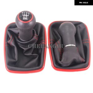 VW ゴルフ 4 GTI GTD ジェッタ 4 ボーラ 1998 - 05 5 / 6スピード 12MM ギア シフト ノブ レザー ブーツ 付き - 5 Speed10