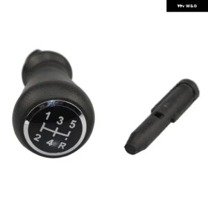 自動車用 マニュアル 5速ギア レバー プジョー 206 207 306 307 308 3008 406 4007 ギア シフト ノブ アクセサリーパーツに適合 - black