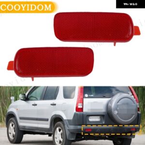 リア バンパー リフレクター フォグランプ フォグランプ ホンダ CRV RD5 RD7 2001 2002 2003-2007 フォグライト フォグランプ カー スタイリング - Left and Right