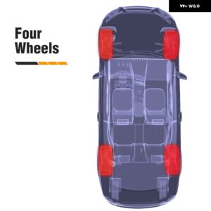 1J0927803 フロントリア ABS ホイールスピードセンサー アウディ TT VW ビートル カブリオ コラード ゴルフ ジェッタ パサート 1J0927804 1J0927807B - 1SET 4PCS