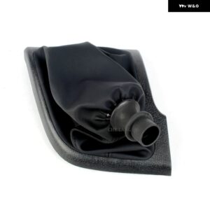 プジョー ボクサー 2006 - 14 カー スタイリング 6速ギアスティック シフト ノブ レベルレザー ブーツ - boot　black