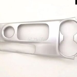 ABSマットギア ボックス +ドア インテリア アームレスト 装飾 フレーム カバー トリム 三菱 OUTLANDER 2013 - 16カー スタイリング - 1PCS