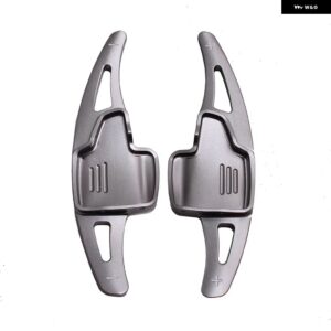 フォード フォーカス エスケープ クーガ 2017 2018 2019 アルミ ステアリングホイール シフト ギア レバー ギア シフト パドル エクステンション インテリア - GRAY