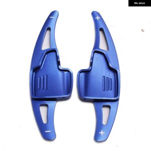 フォード フォーカス エスケープ クーガ 2017 2018 2019 アルミ ステアリングホイール シフト ギア レバー ギア シフト パドル エクステンション インテリア - Blue