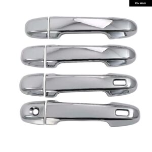 ABSクローム ドアハンドル カバー トリム デコレーション スバル フォレスター SK 2018 2019第5世代自動車 外装 アクセサリー - Silver