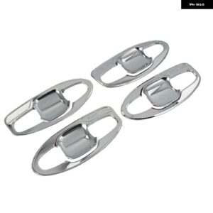 ABSクローム ドアハンドル カバー トリム デコレーション スバル フォレスター SK 2018 2019第5世代自動車 外装 アクセサリー - Door bowl