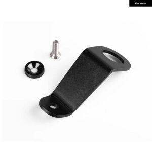 アルミ ラジエーター ステー ブラケット ボルトキット 汎用 92-95 ホンダ シビック EG 車用ウォータータンク ラジエーター サポート ボタン RS-HR002 - black