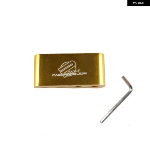 アルミ 合金 スパークプラグ 電線クランプ セパレーター ライン 点火 ケーブル クリップ 車 装飾 スタイル RS-HR006 - Gold