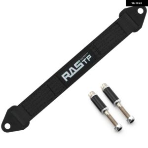 10インチ～26インチ ブラック織り厚み 4層リミットストラップ オフロード サスペンションとドライブラインコンポーネントへダメージを防止 TD002 - black 16 inches