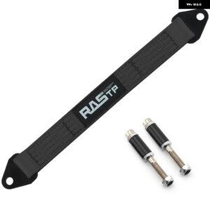 10インチ～26インチ ブラック織り厚み 4層リミットストラップ オフロード サスペンションとドライブラインコンポーネントへダメージを防止 TD002 - black 18 inches