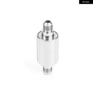 AN6 汎用 アルミ燃料 フィルター 100ミクロン銅 フィルター 付き RS-OFI002 - Silver