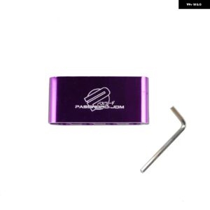 エンジン スパークプラグ ワイヤーセパレーターディバイダー オーガナイザー クランプライン 点火 ケーブル クリップキット RS-HR006 1個 - Purple