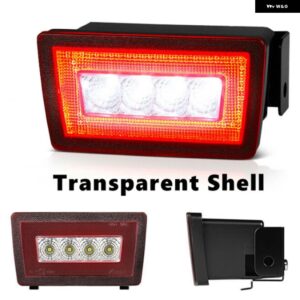 車用リアリバースLED ブレーキライト スバル WRX STI インプレッサ XV クロストレック オートアクセサリー テール フォグランプ 1個 - Transparent Shell