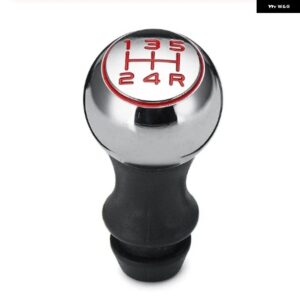 5速車用MT ギア シフト ノブ レバー シフター ハンドルスティック プジョー 106 206 306 406 107 207 307 407 BX101577 - Red number red R