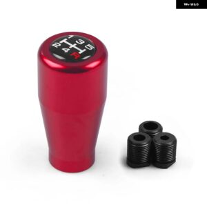 クラシック スタイル 汎用 レーシング 5速カーギア シフター ノブ マニュアル オートマチック ギア シフト ノブ シフト レバー - red