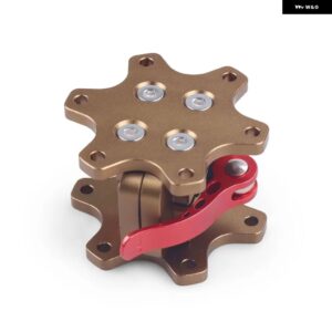 Q1R アルミ 合金 70MM ステアリングホイール クイックリリース SIMAGIC THRUSTMASTER LOGITECH レーシングゲーム - Full set gold