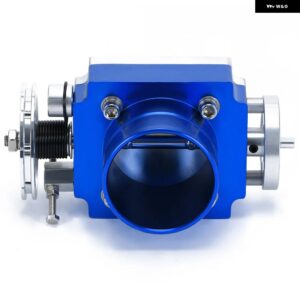 65MM スロットルボディ パフォーマンスインテーク マニホールド ビレット アルミハイフローVR6965 - Blue