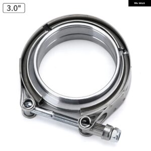 Vバンド排気クランプ 2.5インチ 3インチ 63MM 76MM 排気オスとメスフランジ Vバンドクランプ Vバンドマフラークランプ - 3