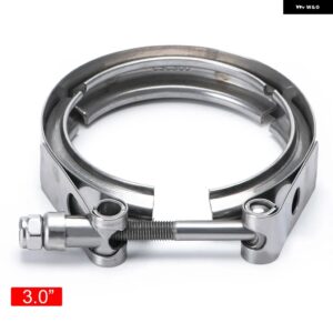 3インチ/3.5インチ/2.25インチSS 304 ノーマルVバンドクランプ ターボ排気クランプ ダウン パイプ インタークーラーホース パイプ クランプ - 3.0NORMAL