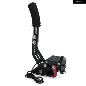 14ビットPC USBハンドブレーキSIMオートレーシングゲームG25 / G27 / G29 T500 とアルミRALLY調整可能PC WINDOWS - black