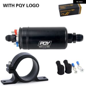 EFI 380LH 1000HP アウター燃料 ポンプ E85 互換 044 スタイル PQY-FPB003-QY - PQY Black Bracket