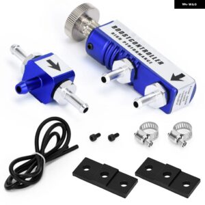 汎用 調整可能 マニュアル ターボブースト コントローラ ーキット 1-30 PSI インキャビンブースト コントロール PQY3123 - Blue