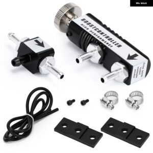 汎用 調整可能 マニュアル ターボブースト コントローラ ーキット 1-30 PSI インキャビンブースト コントロール PQY3123 - black