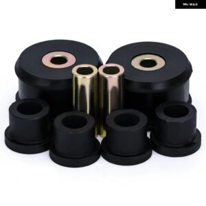 フロント コントロール アーム ブッシング キット VW ビートル 98-06 / ゴルフ 85-06 / ジェッタ 85-06 ポリウレタン ブラック レッド PQY-CAB01 - black