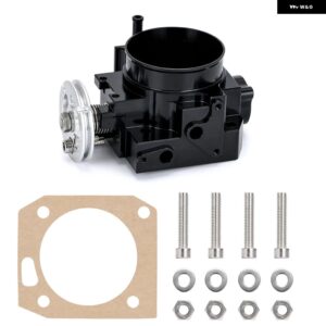 スロットルボディ RSX DC5 シビック SI EP3 K20 K20A 70MM CNC インテーク スロットルボディ パフォーマンス PQY6951 - black