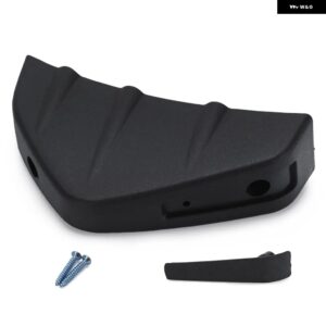 1PCS ファッション 汎用 カーリア バンパー ディフューザー カーバック バンパー スポイラー スプリッターカー スタイリング カーアクセサリー - 1pcs black