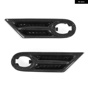 LEDサイドフェンダー マーカーライト ハウジング カバー LED バルブ BMW MINI COOPER R56 R57 R58 R59 2007-2013 63137260202 63137260201 - Carbon Black Housing