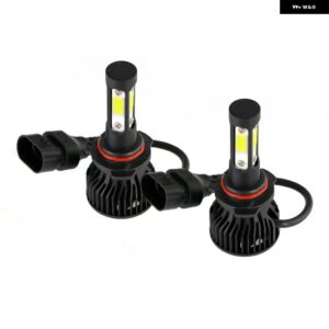 車用 ヘッドライト H4 ハイロービーム LED 電球 40W 6500K 3000LM H7 H11 9005 9006 9012 LED オート ヘッドランプ COB SMD LED 電球 - Transparent L