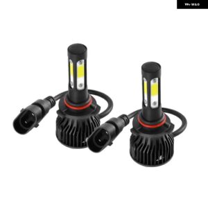 車用 ヘッドライト H4 ハイロービーム LED 電球 40W 6500K 3000LM H7 H11 9005 9006 9012 LED オート ヘッドランプ COB SMD LED 電球 - Transparent R