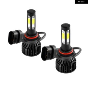 車用 ヘッドライト H4 ハイロービーム LED 電球 40W 6500K 3000LM H7 H11 9005 9006 9012 LED オート ヘッドランプ COB SMD LED 電球 - Smoked-double row