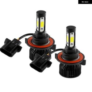 車用 ヘッドライト H4 ハイロービーム LED 電球 40W 6500K 3000LM H7 H11 9005 9006 9012 LED オート ヘッドランプ COB SMD LED 電球 - H13 Hi Lo Beam