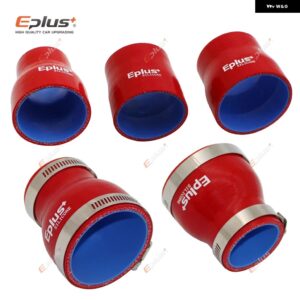 汎用 シリコン チューブ ホースストレート大小コネクタ車インタークーラーターボ吸気 パイプ カプラーレッドマルチサイズ - 32MM-38MM