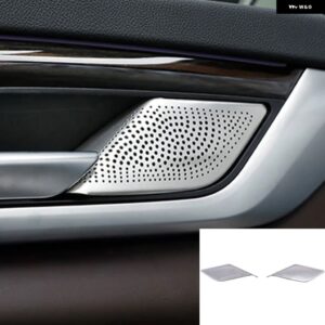 カー オーディオ スピーカー カバー トリム ドア スピーカー ステレオ カバー トリム カーアクセサリー インテリア BMW 5シリーズG30 G38 2018-2022 - Inner handle cover
