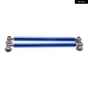 汎用 調整可能フロント バンパー リップスプリッター ロッドストラットタイバー粘着 サポート キット アクセサリー75MM/100MM/150MM/200MM - 150MM BLUE