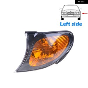 ランプ ハウジング ウィンカー コーナーライト クリアレンズ バルブ なし BMW 3シリーズ E46 2002-2005 カーアクセサリー 63137165859 63137165860 - Yellow Lens Left