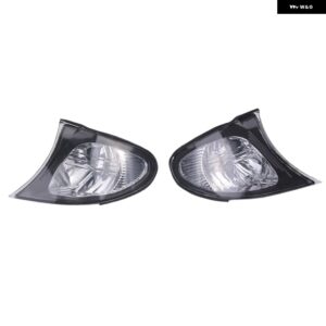 ランプ ハウジング ウィンカー コーナーライト クリアレンズ バルブ なし BMW 3シリーズ E46 2002-2005 カーアクセサリー 63137165859 63137165860 - Clean Lens Pair