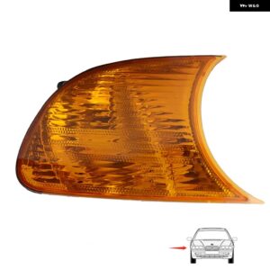 ウィンカー ハウジング インジケーター コーナーライト クリアケース バルブ なし BMW 3シリーズE46クーペ1998-2001 3ドアカーアクセサリー - Indicator Cover1 R