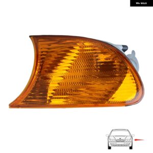 ウィンカー ハウジング インジケーター コーナーライト クリアケース バルブ なし BMW 3シリーズE46クーペ1998-2001 3ドアカーアクセサリー - Indicator Cover1 L