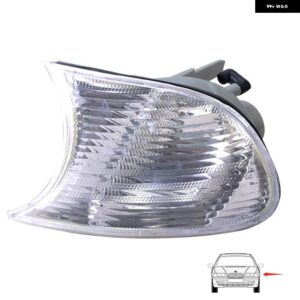 ウィンカー ハウジング インジケーター コーナーライト クリアケース バルブ なし BMW 3シリーズE46クーペ1998-2001 3ドアカーアクセサリー - Indicator Cover2 L