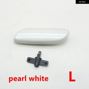 ヘッドライト ヘッドランプ ヘッドライト ランプ ウォッシャーノズル アクチュエーター カバー キャップ LEXUS IS250 IS300 IS350 2006 2007 2008 - white left side