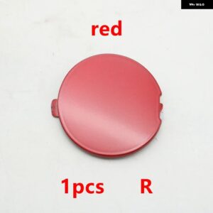 カーアクセサリー フロント バンパー トレーラーキャップ 牽引フックカバー マツダ CX-3 CX3 DK 2014-2023 部品ナンバー D10J-50-A12A - 1pcs red Right