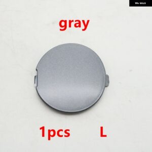 カーアクセサリー フロント バンパー トレーラーキャップ 牽引フックカバー マツダ CX-3 CX3 DK 2014-2023 部品ナンバー D10J-50-A12A - 1pcs gray Left