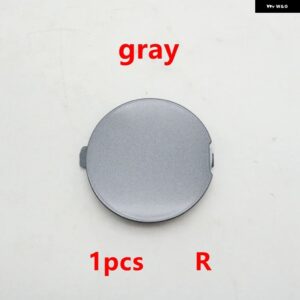 カーアクセサリー フロント バンパー トレーラーキャップ 牽引フックカバー マツダ CX-3 CX3 DK 2014-2023 部品ナンバー D10J-50-A12A - 1pcs gray Right